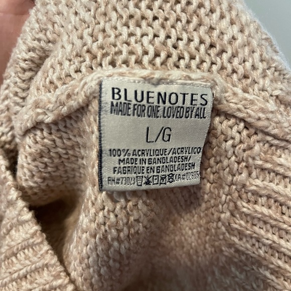Blue Notes Knit Crewneck - Picture 2 of 2